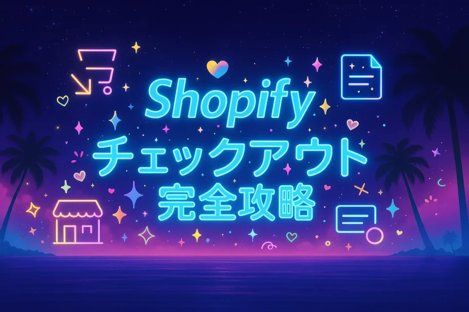 shopify テェックアウト　完全攻略
