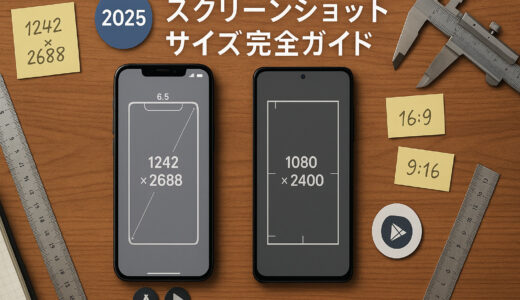 【2025年最新】アプリのスクリーンショットサイズ完全ガイド！App Store / Google Playの規定を徹底解説